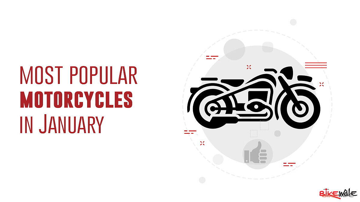 Most popular motorcycles in January