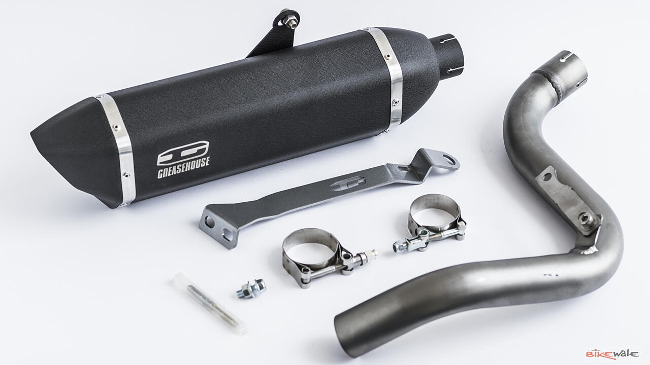 greasehouse exhaust for himalayan price