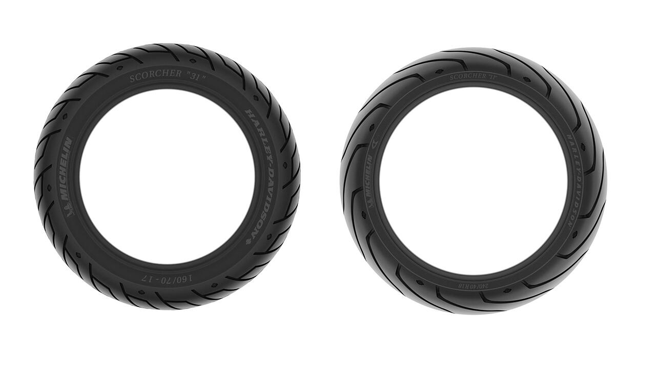 Michelin launches Scorcher tyre range for Harley-Davidson
