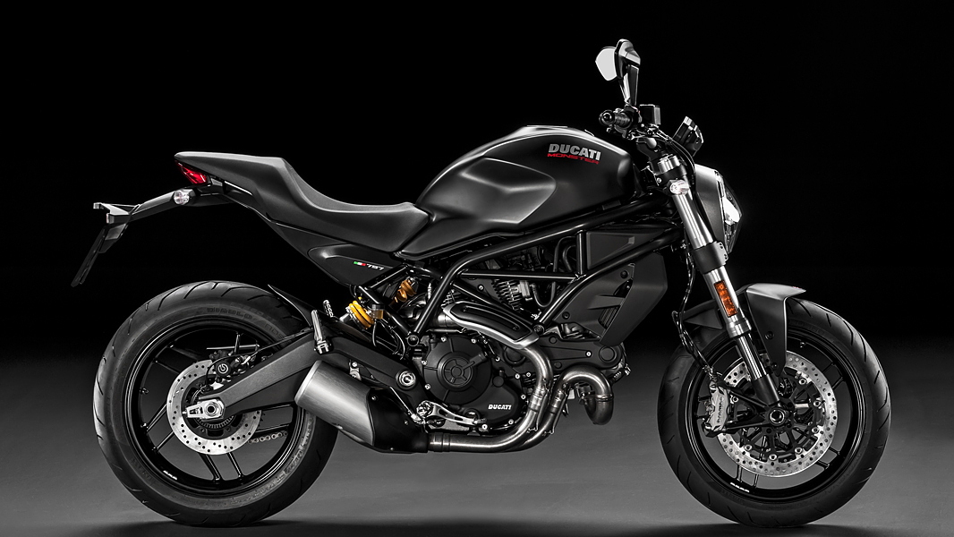 Ducati monster 797 stealth hot sale black