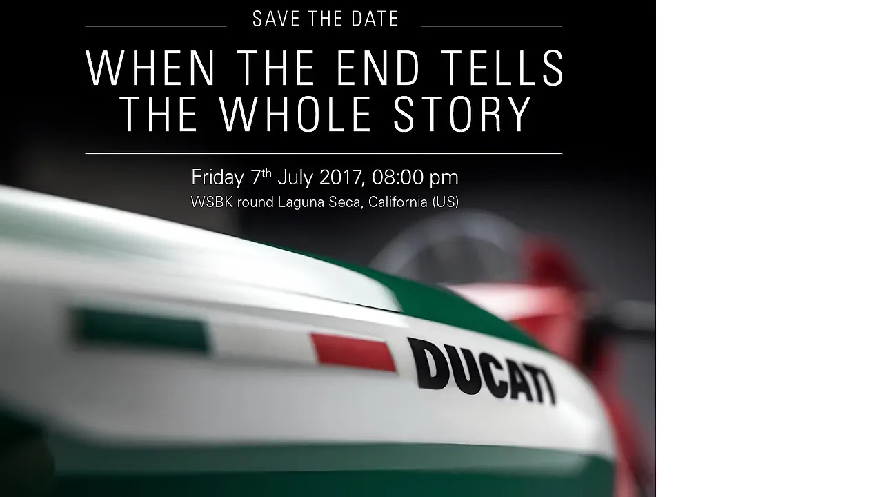 Ducati teases 1299 Panigale Final Edition Ducati teases 1299 Panigale Final Edition