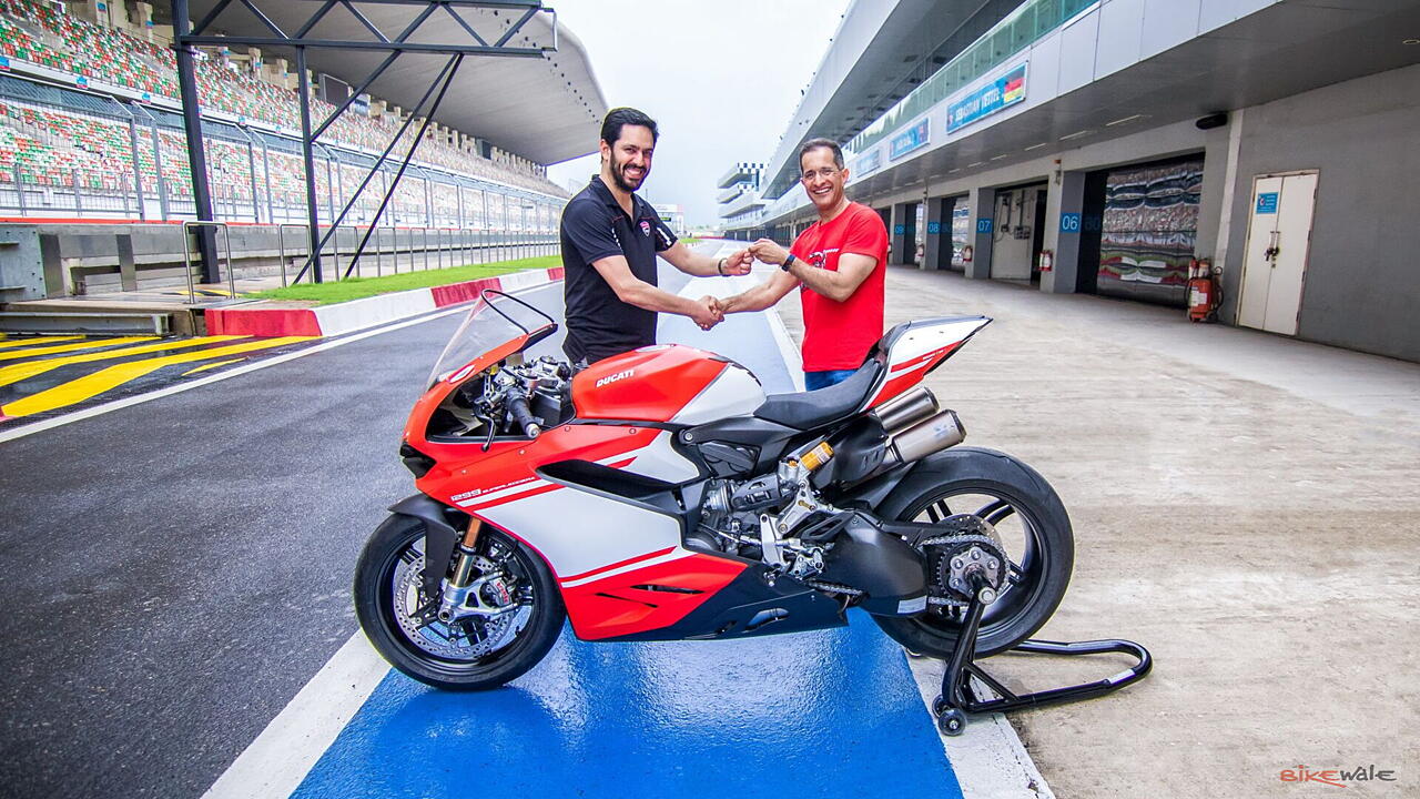 Ducati delivers its first Rs 1