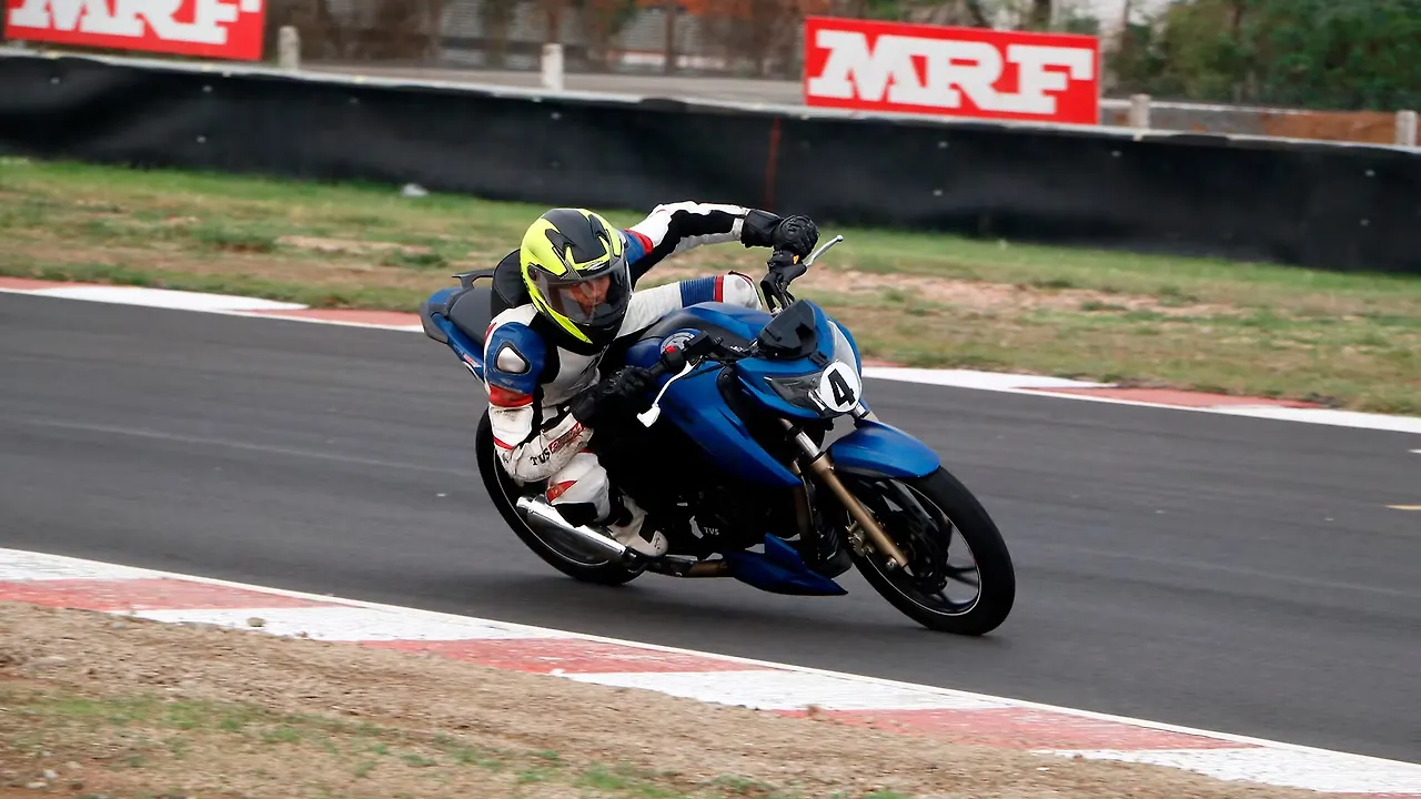 TVS Young Media Racer Program – Race 2 - BikeWale