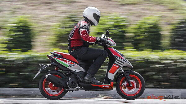 Updated Aprilia SR150 to be launched by December