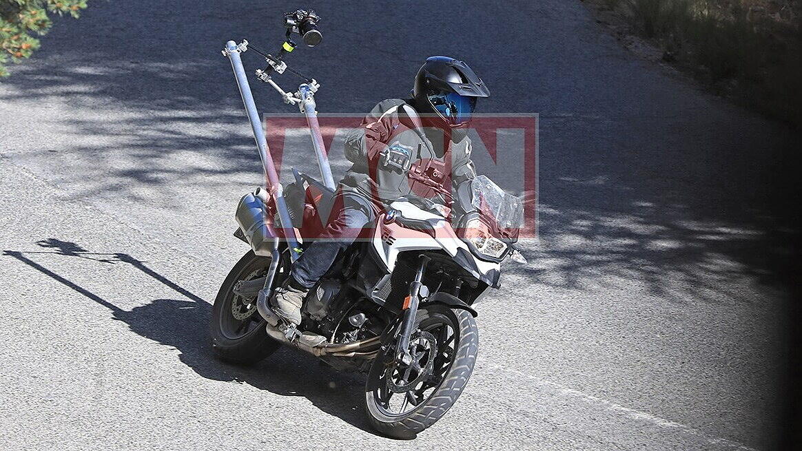 BMW F750GS spied testing in Europe