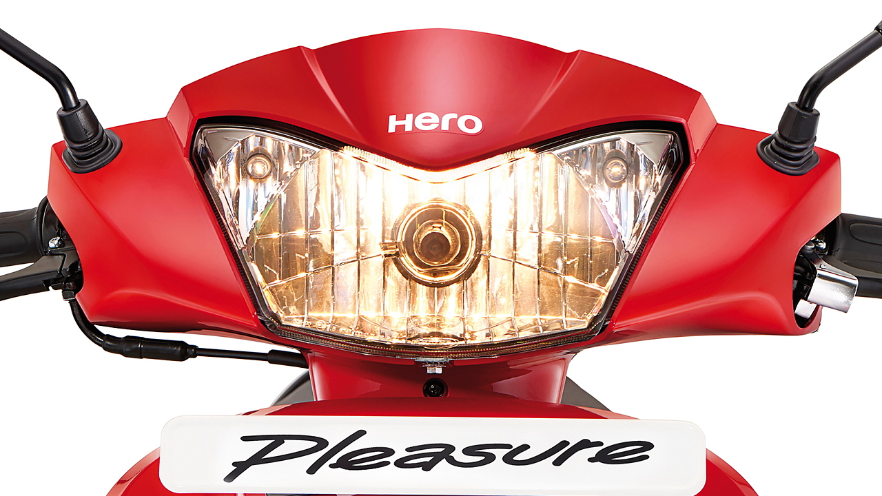hero pleasure headlight cover price