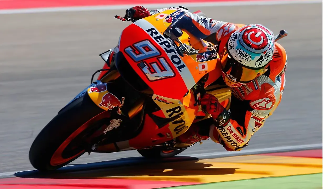 MotoGP Aragon: Marquez wins on all-Spanish podium MotoGP Aragon: Marquez wins on all-Spanish podium