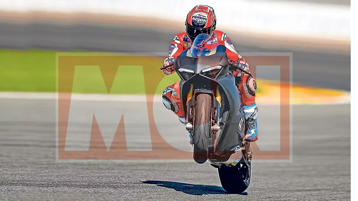 Casey Stoner spotted testing Ducati Panigale V4 Casey Stoner spotted testing Ducati Panigale V4