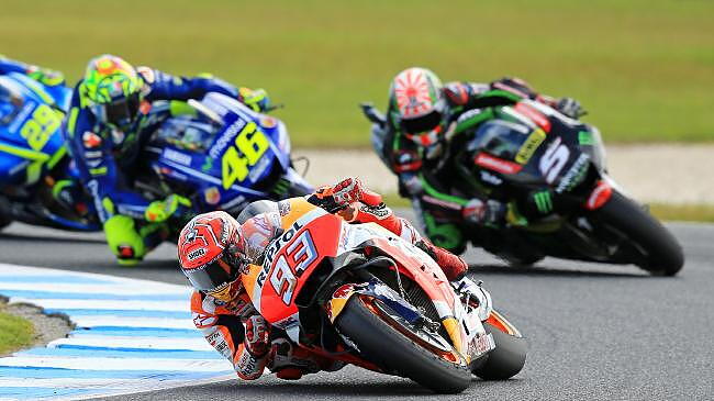 MotoGP: Marquez gets one hand on the championship with victory at Phillip Island