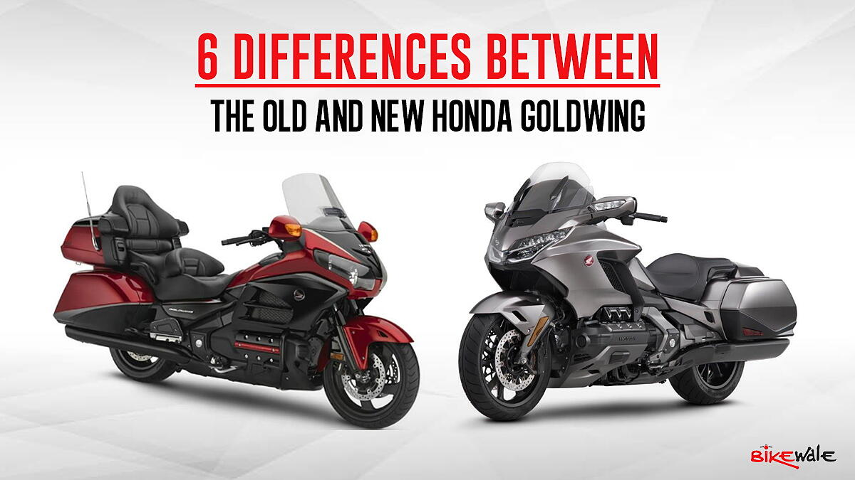 Top 6 differences between the old and new Honda Goldwing