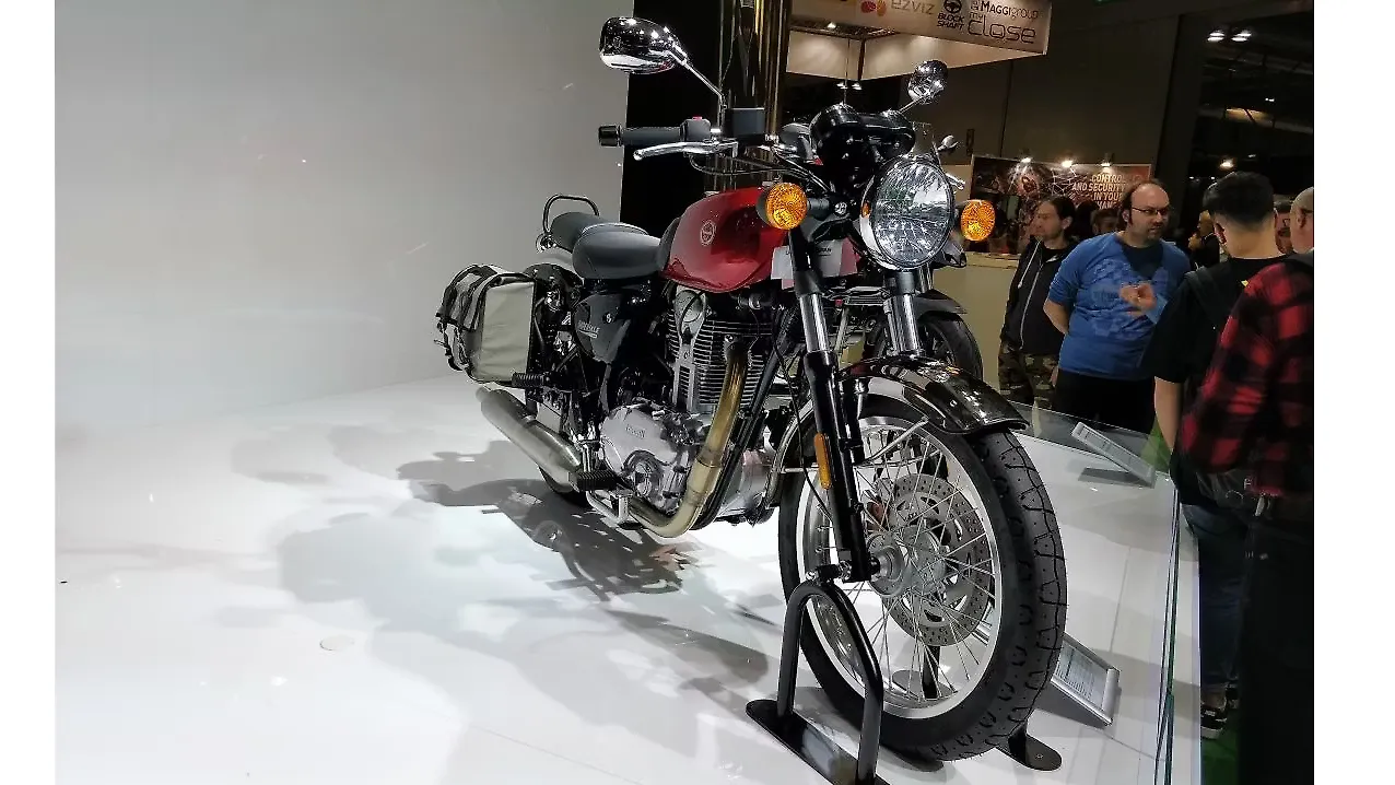 Benelli unveils Royal Enfield-rivalling Imperiale 400 at EICMA 2017 Benelli unveils Royal Enfield-rivalling Imperiale 400 at EICMA 2017