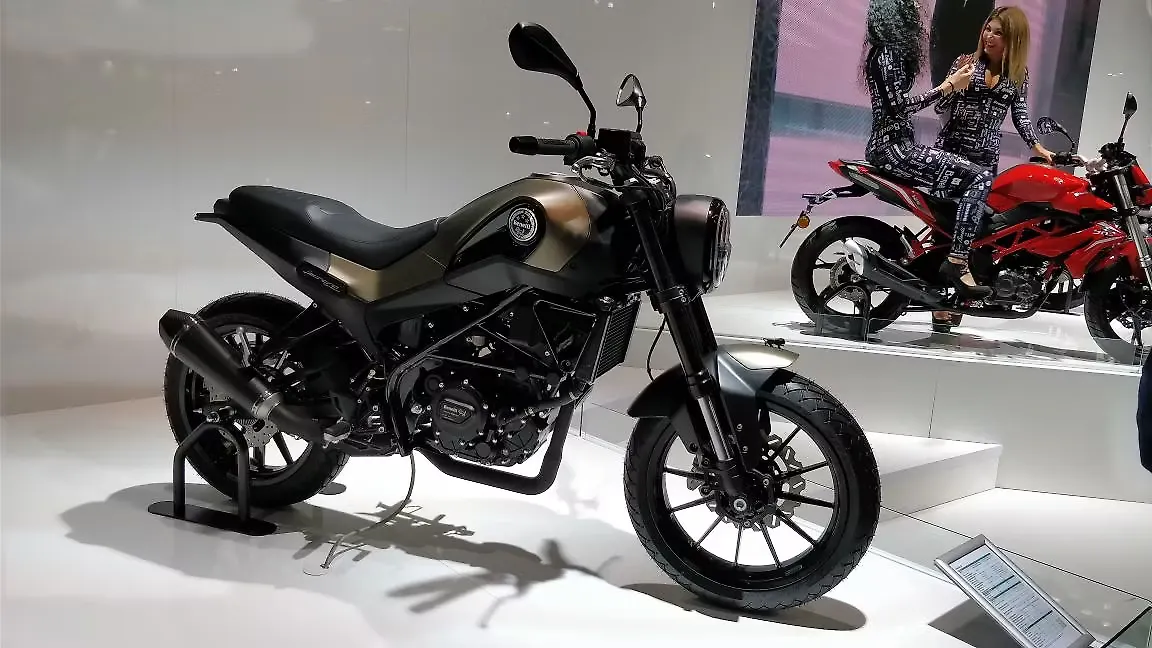 Benelli unveils quarter-litre TRK and Leoncino at EICMA - BikeWale