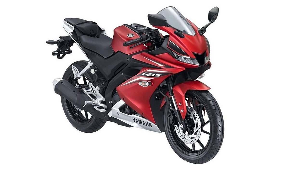 R15 bike deals price red colour