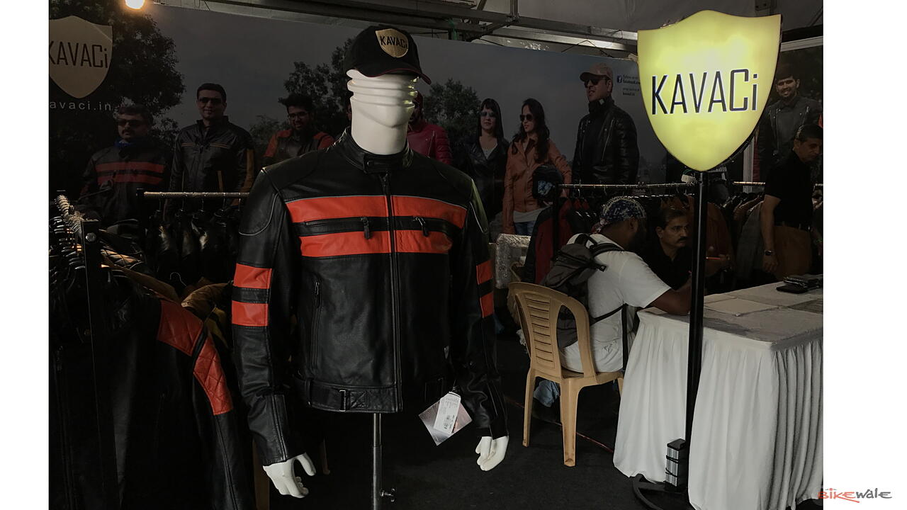 Kavaci showcases leather riding jackets at India Bike Week