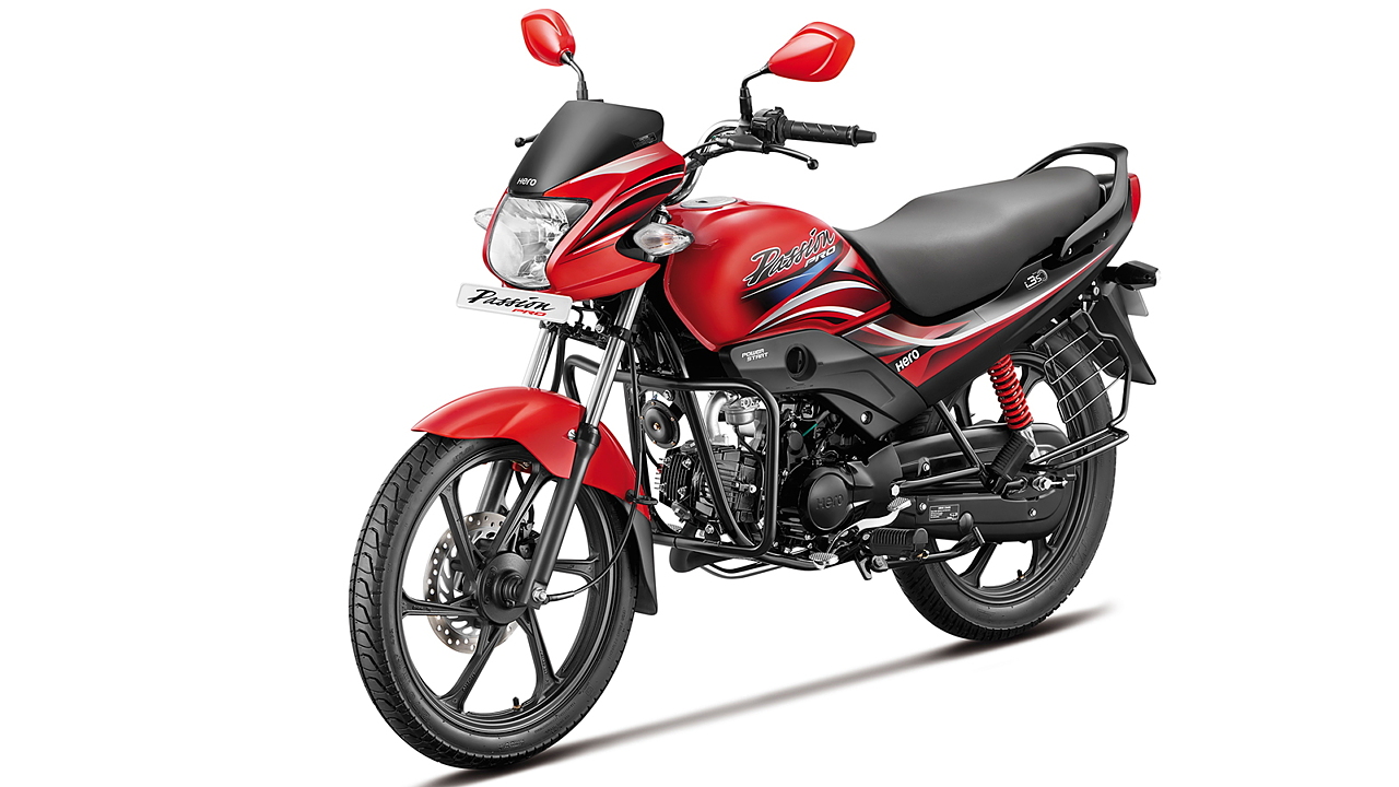 hero passion pro 2019 model price