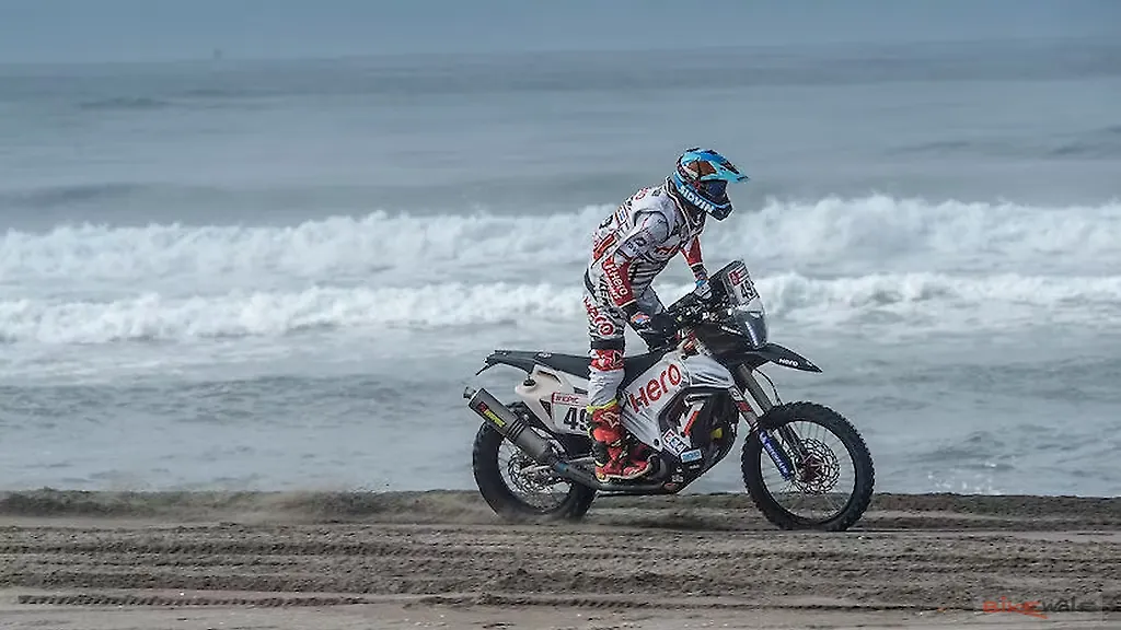 2018 Dakar Rally, Stage 4: Santosh makes up places while TVS Sherco stays steady 2018 Dakar Rally, Stage 4: Santosh makes up places while TVS Sherco stays steady