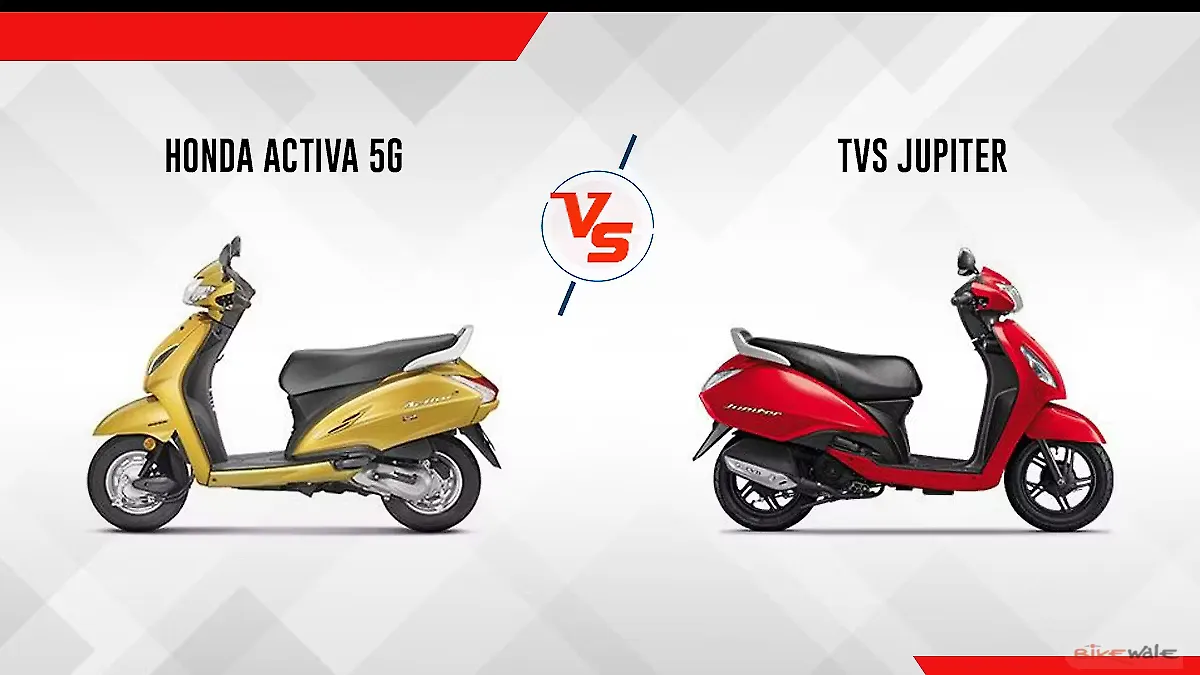 Honda Activa 5g Vs Tvs Jupiter Spec Comparison Bikewale