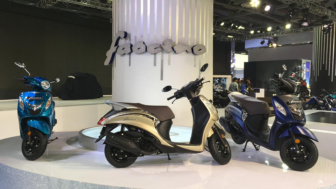 Yamaha fascino deals 2018 price