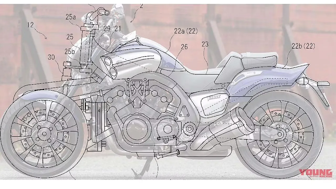 Yamaha developing three-wheeled V-Max Yamaha developing three-wheeled V-Max