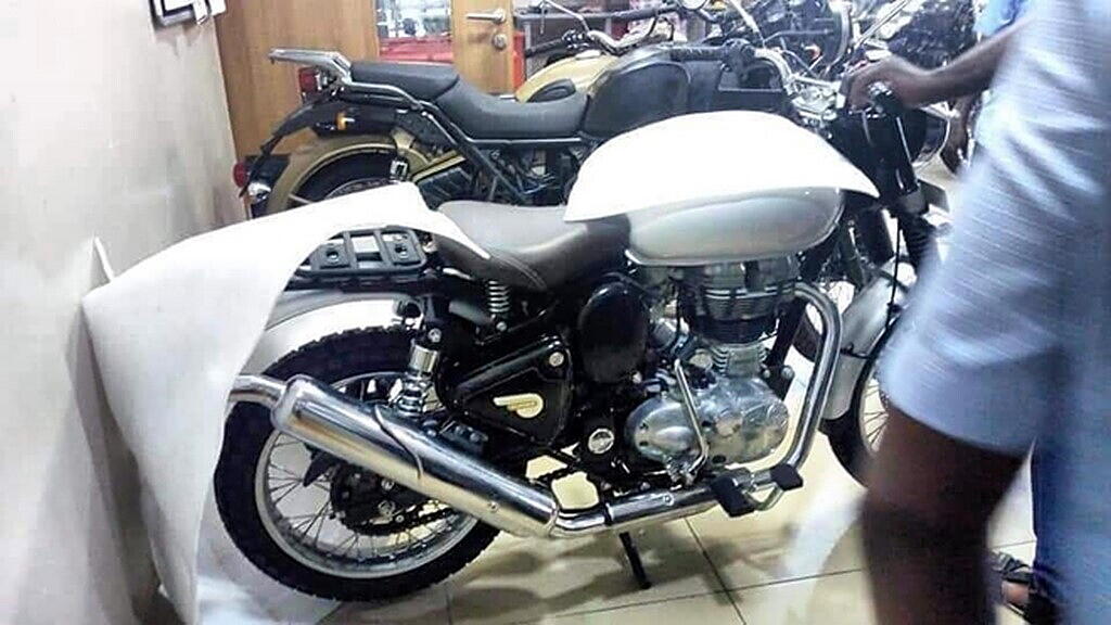 Royal Enfield’s scrambler based on Classic 350 spotted