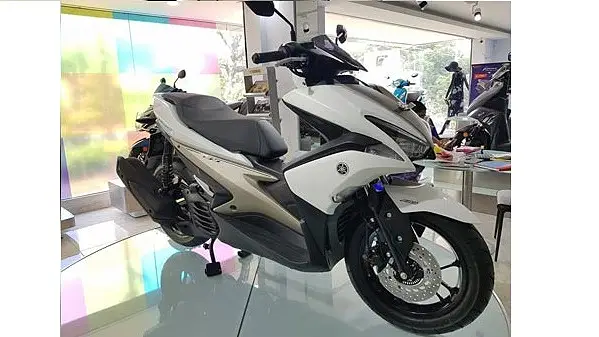 Yamaha Aerox 155 spotted in India again Yamaha Aerox 155 spotted in India again
