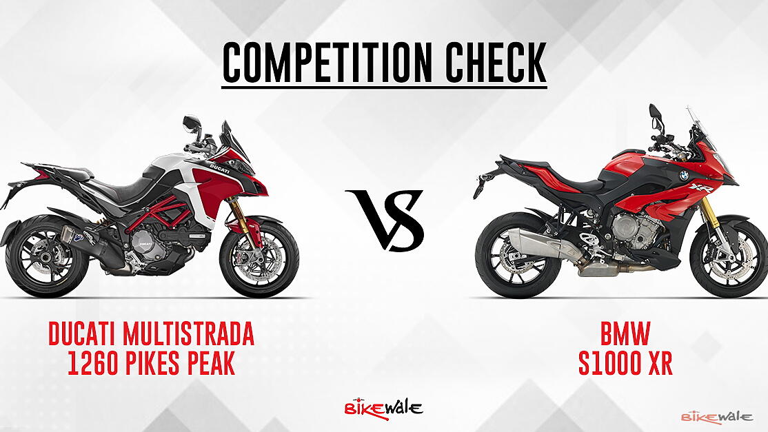 Ducati Multistrada 1260 Pikes Peak vs BMW S1000 XR: Competition Check
