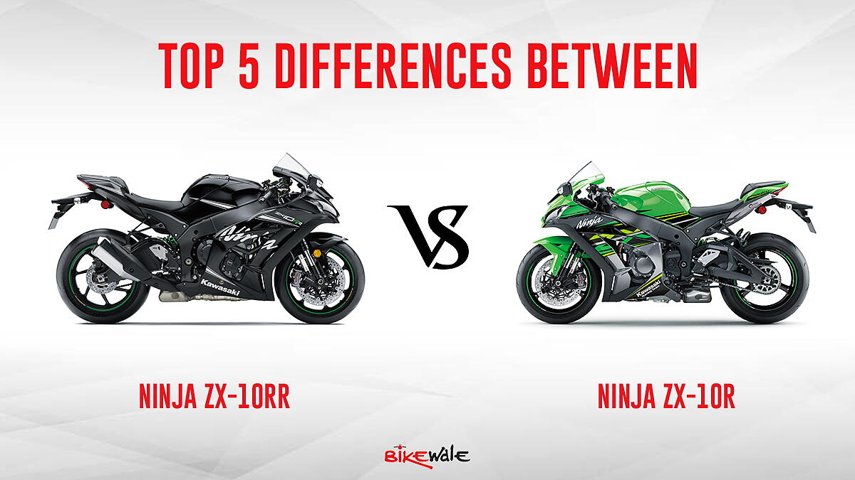 Five difference between Kawasaki ZX-10R and ZX-10RR BikeWale