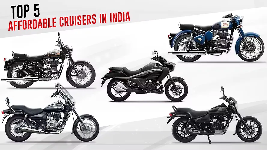 Top 5 affordable cruisers in India BikeWale