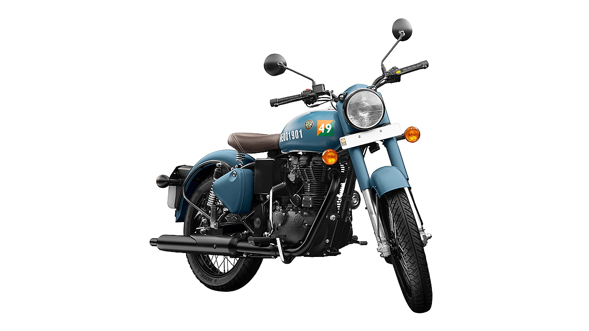 Royal enfield classic 350 on sale bs6 army colour