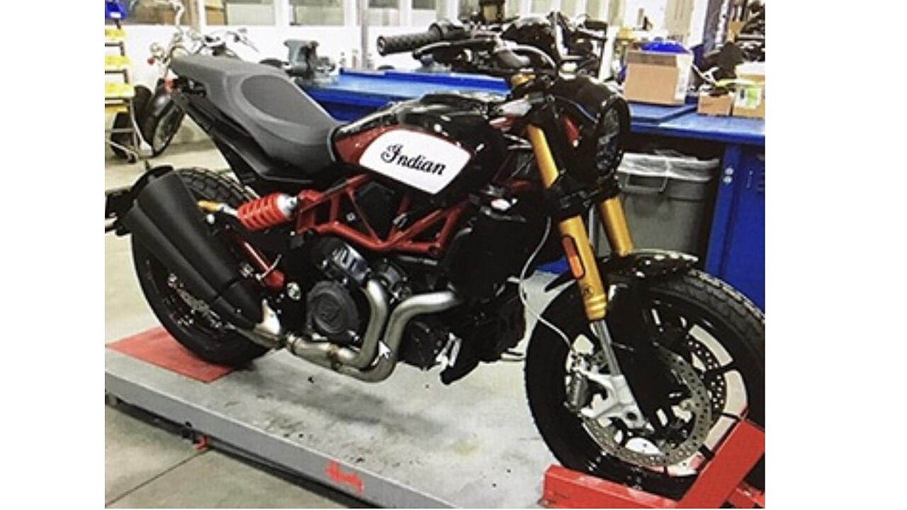 Production-spec Indian FTR 1200 spotted