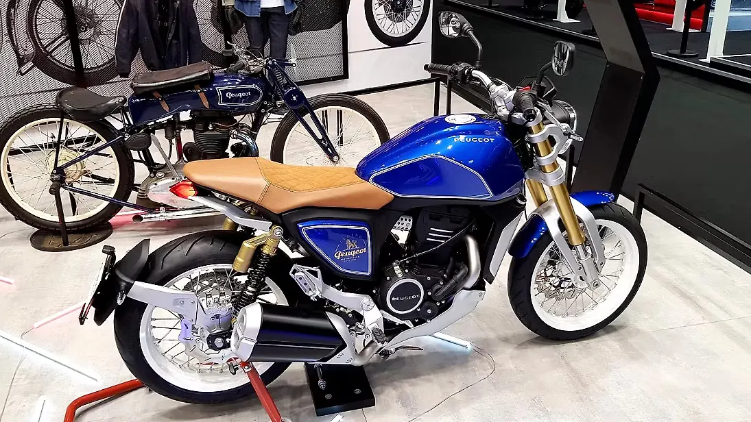 Mahindra-owned Peugeot Motorcycles reveals two concepts Mahindra-owned Peugeot Motorcycles reveals two concepts