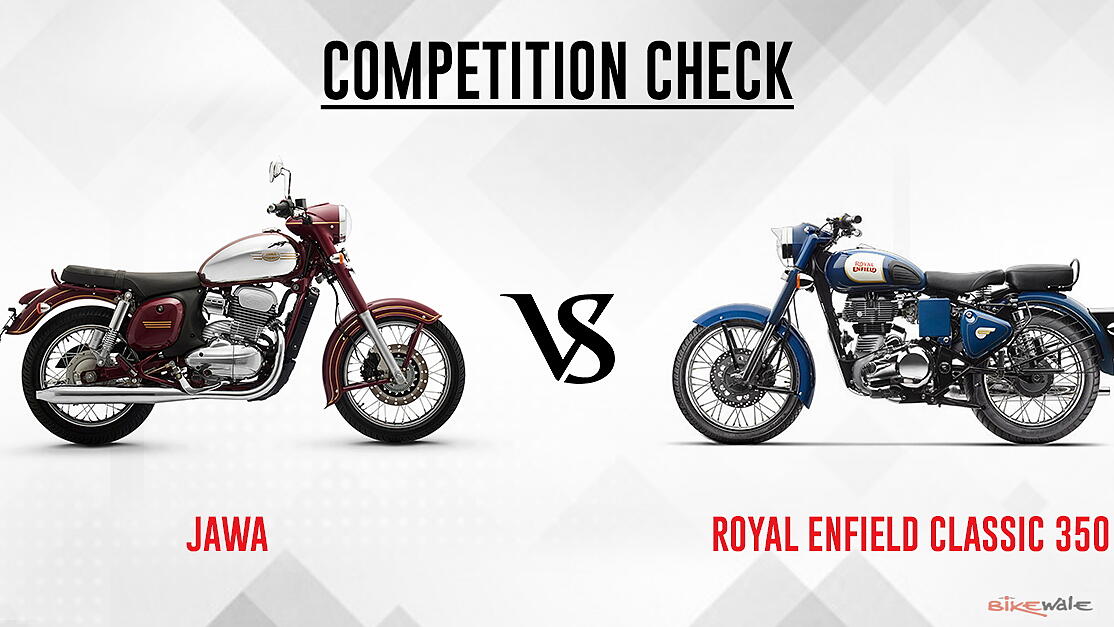 Jawa Vs Royal Enfield Classic 350 Competition Check Bikewale