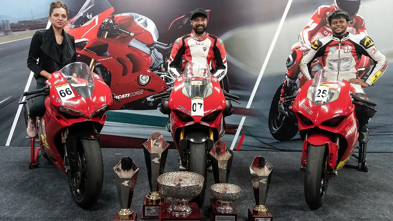 Ducati bags podium at 2018 Indian National Racing Championship Ducati bags podium at 2018 Indian National Racing Championship