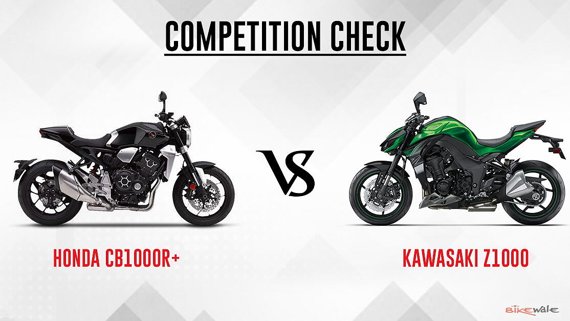Flåde defekt Præstation Honda CB1000R+ vs Kawasaki Z1000: Competition Check - BikeWale