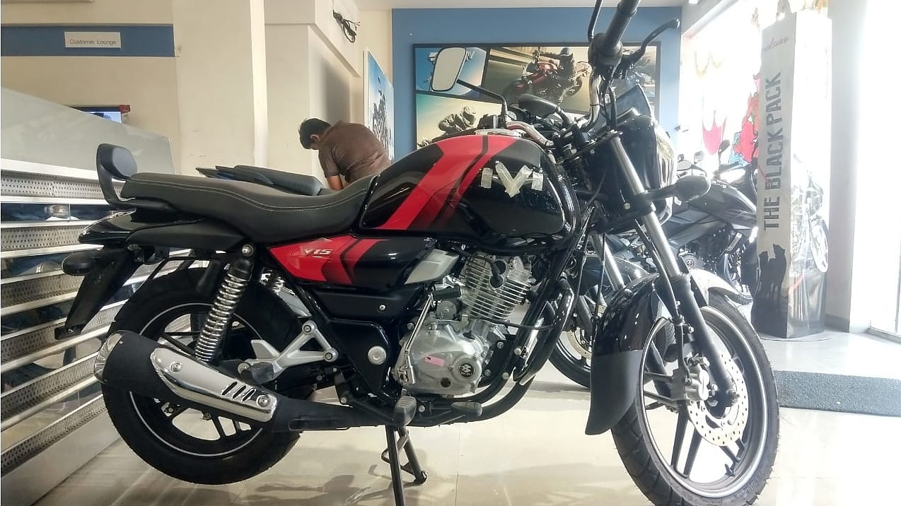 bajaj v15 scrambler