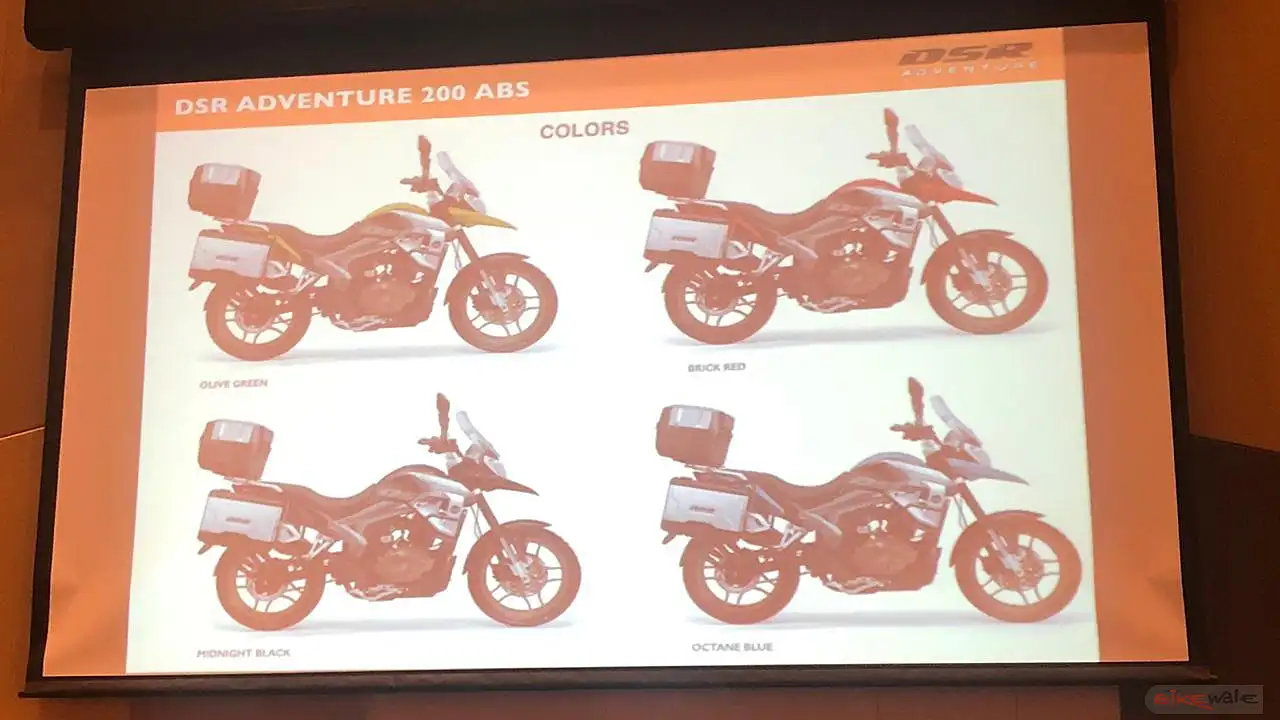 Exclusive! UM DSR Adventure 200 ABS to be sold in four colours Exclusive! UM DSR Adventure 200 ABS to be sold in four colours