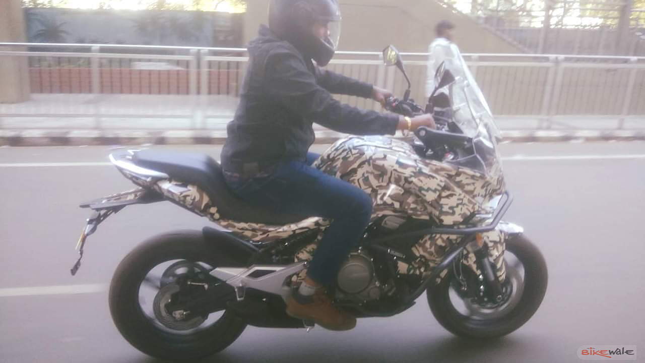 CFMoto 250NK spotted testing in India - Autocar India