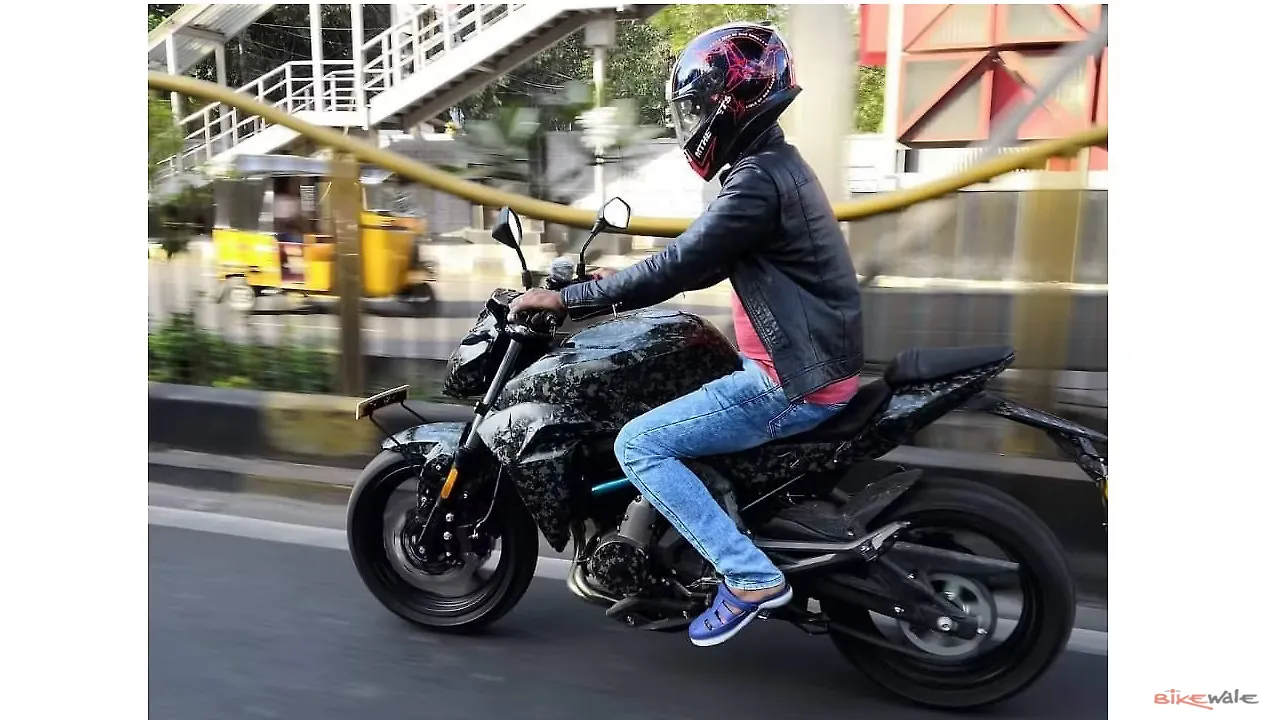 CF Moto 650 NK naked bike spotted testing in India CF Moto 650 NK naked bike spotted testing in India