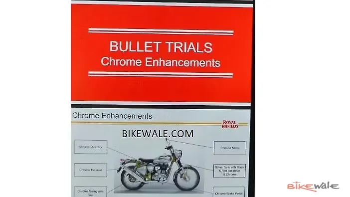 Soon-to-be-launched Royal Enfield Bullet Trials scrambler details leaked Soon-to-be-launched Royal Enfield Bullet Trials scrambler details leaked