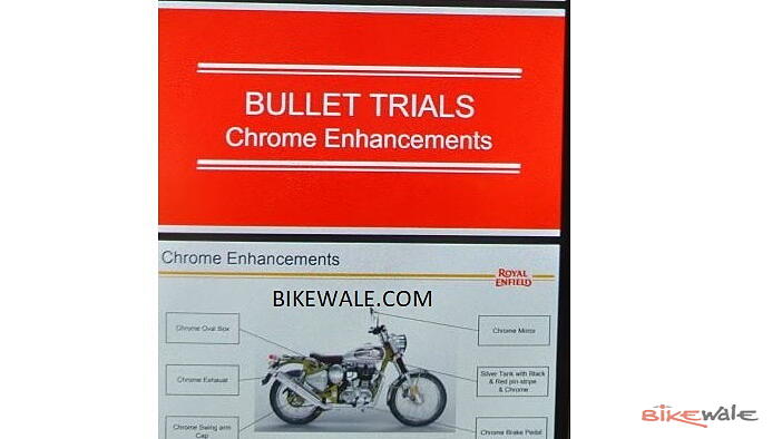 Soon-to-be-launched Royal Enfield Bullet Trials scrambler details leaked