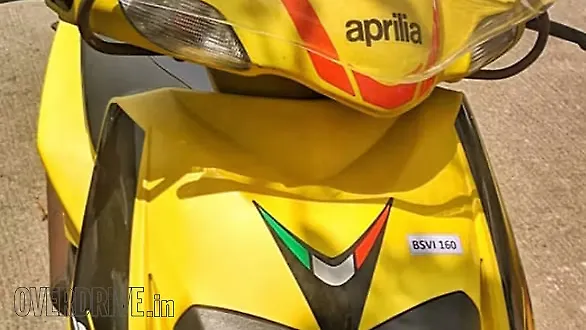 Aprilia SR scooter with BS VI engine spotted testing Aprilia SR scooter with BS VI engine spotted testing