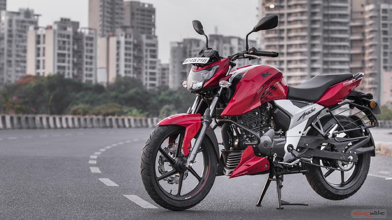 Tvs Launches Apache Rtr 160 4v And Three Other Models In