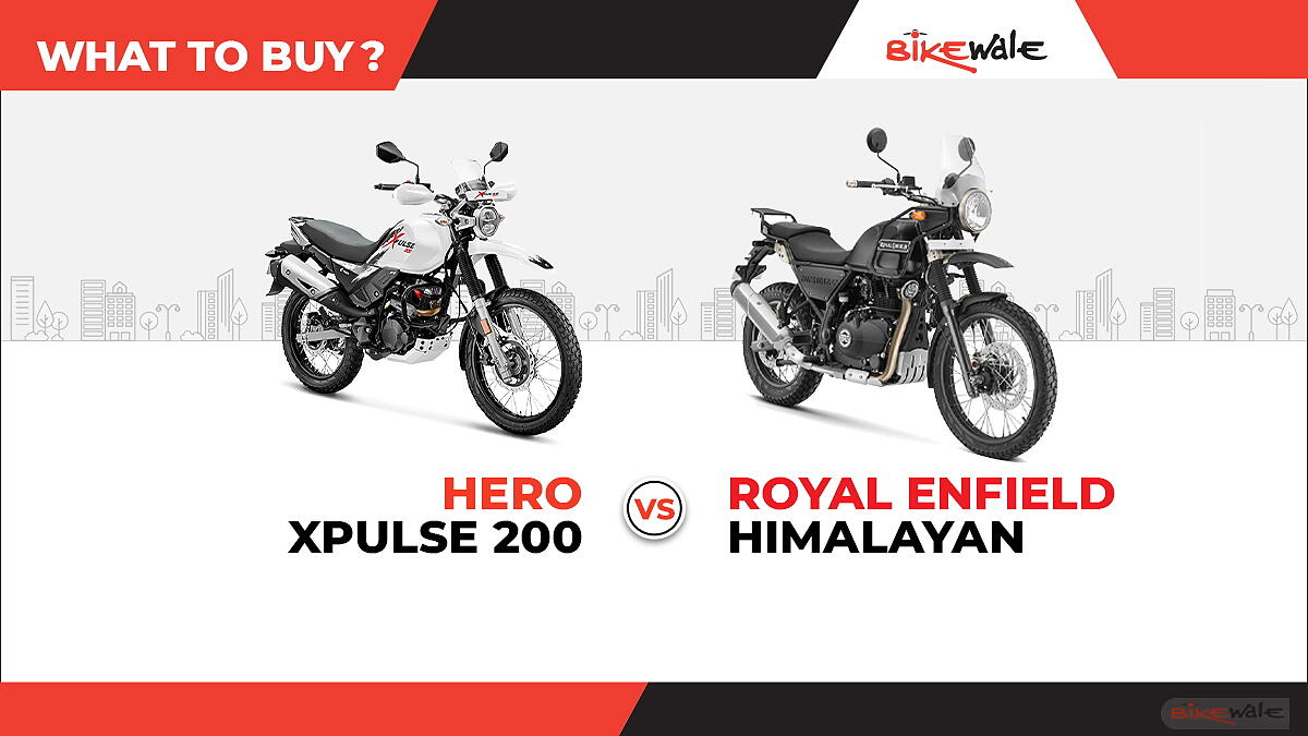 Hero Xpulse 0 Vs Royal Enfield Himalayan What To Buy Bikewale