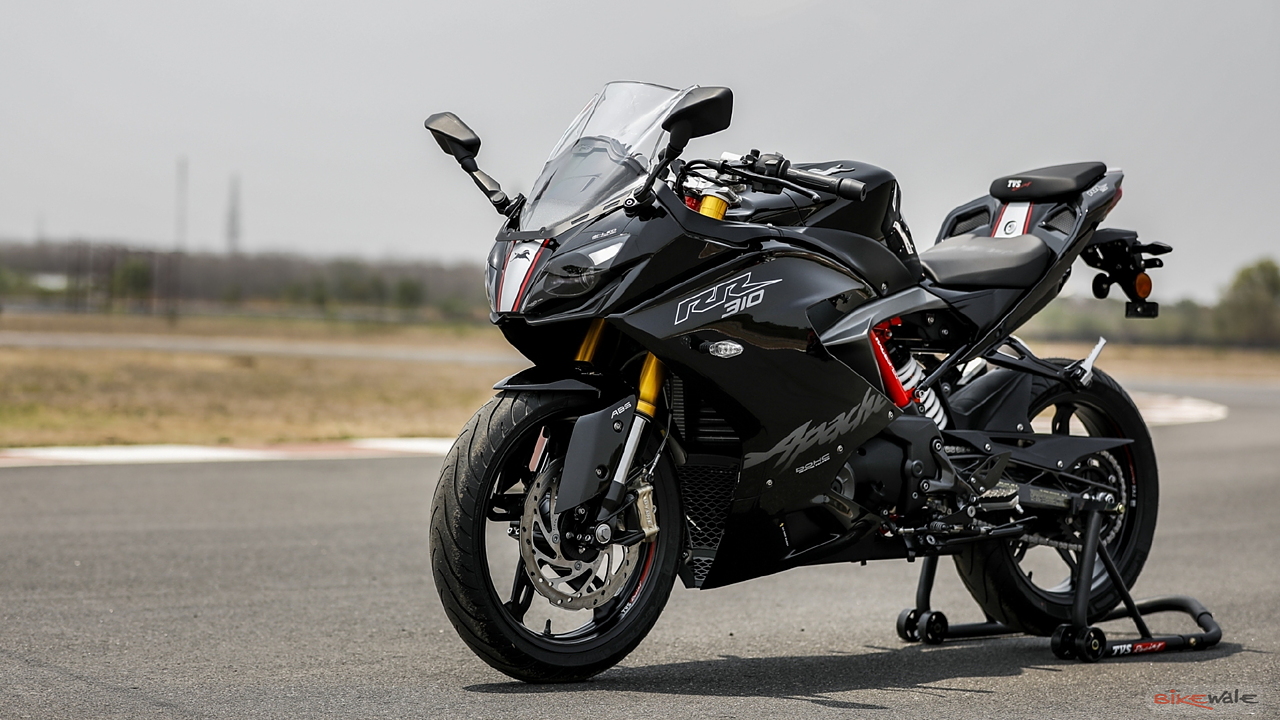 TVS Apache RR 310 now offered with 100 per cent finance - BikeWale