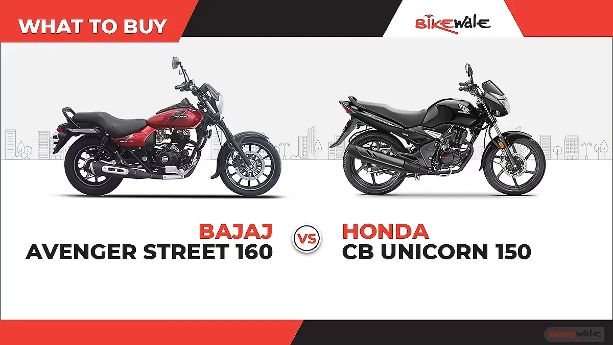 Bajaj Avenger Street 160 vs Honda CB Unicorn 150: What to buy? Bajaj Avenger Street 160 vs Honda CB Unicorn 150: What to buy?