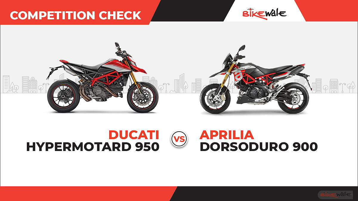 Ducati Hypermotard 950 vs Aprilia Dorsoduro 900 – Competition Check