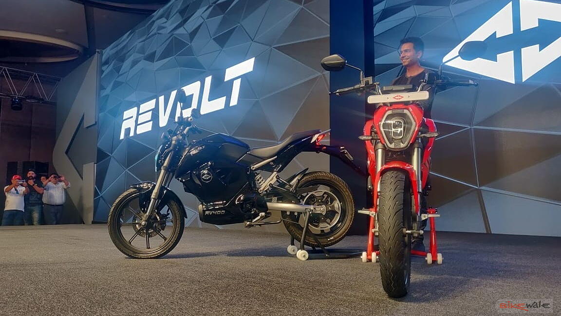 Revolt RV400 India Unveil Image Gallery - BikeWale