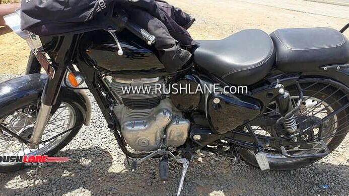 New Royal Enfield Classic 350 spied in India again