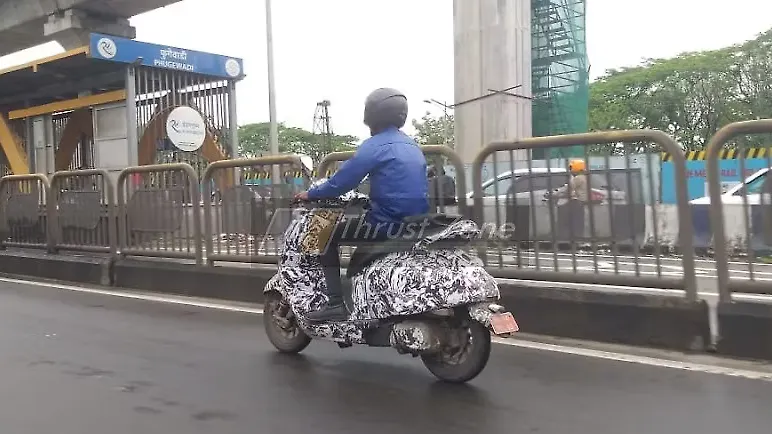 Bajaj Urbanite scooter spotted testing again Bajaj Urbanite scooter spotted testing again