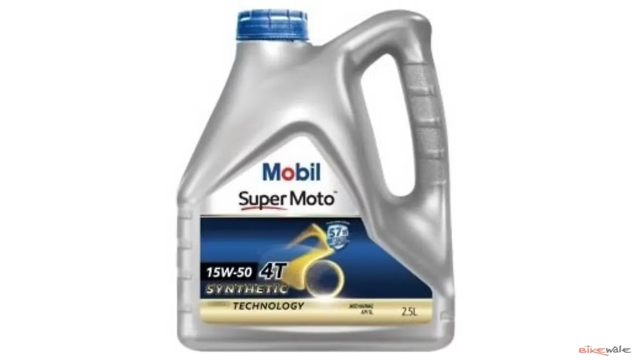 Mobil Super Moto Synthetic Technology 15W50 engine oil launched for 4